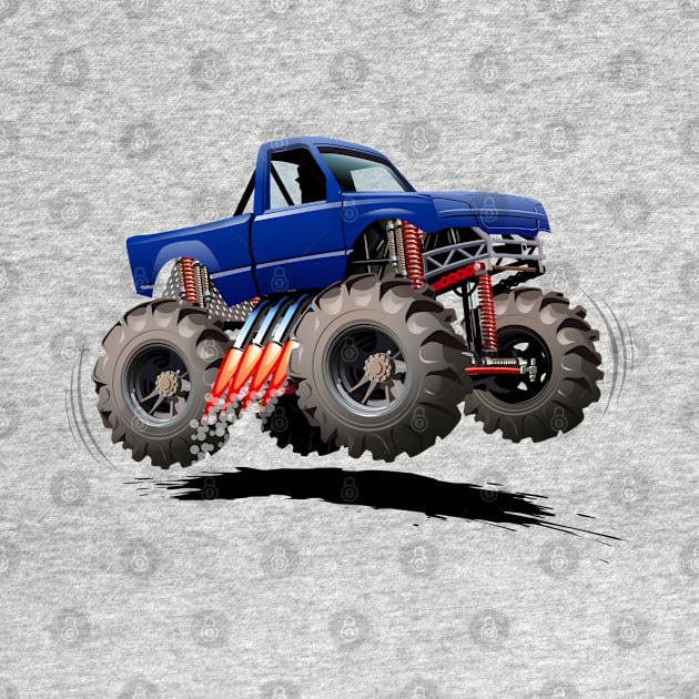 Cartoon Monster Truck by Mechanik